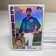 2004 Topps All-Time Fan Favorites Rick Sutcliffe SP Refractor #104 /299