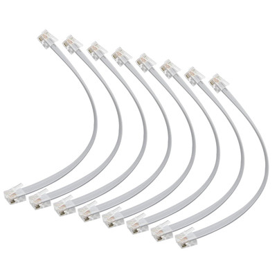 Kurzes Cat5e Ethernet Patchkabel 15 cm, flach RJ45 Computer LAN Netzwerkkabel für