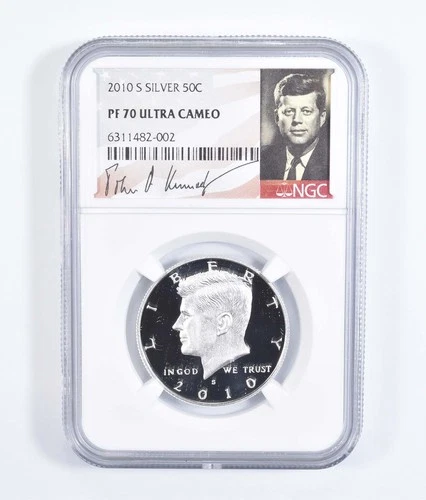 2010-S SILVER Kennedy Half Dollar PF70 UCam - NGC Special Label *5666