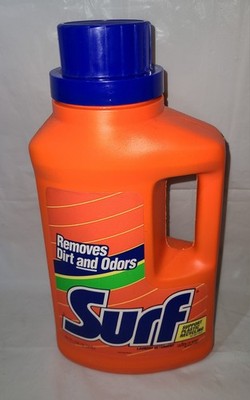 Vtg 90s SURF Liquid Laundry Detergent Soap 64 fl oz. Full Movie Prop