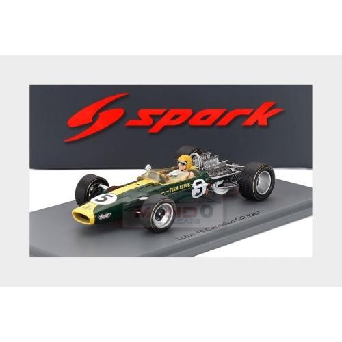 1:43 SPARK Lotus F1 49 #5 Canada Gp 1967 Eppie Wietzes S4827 Model