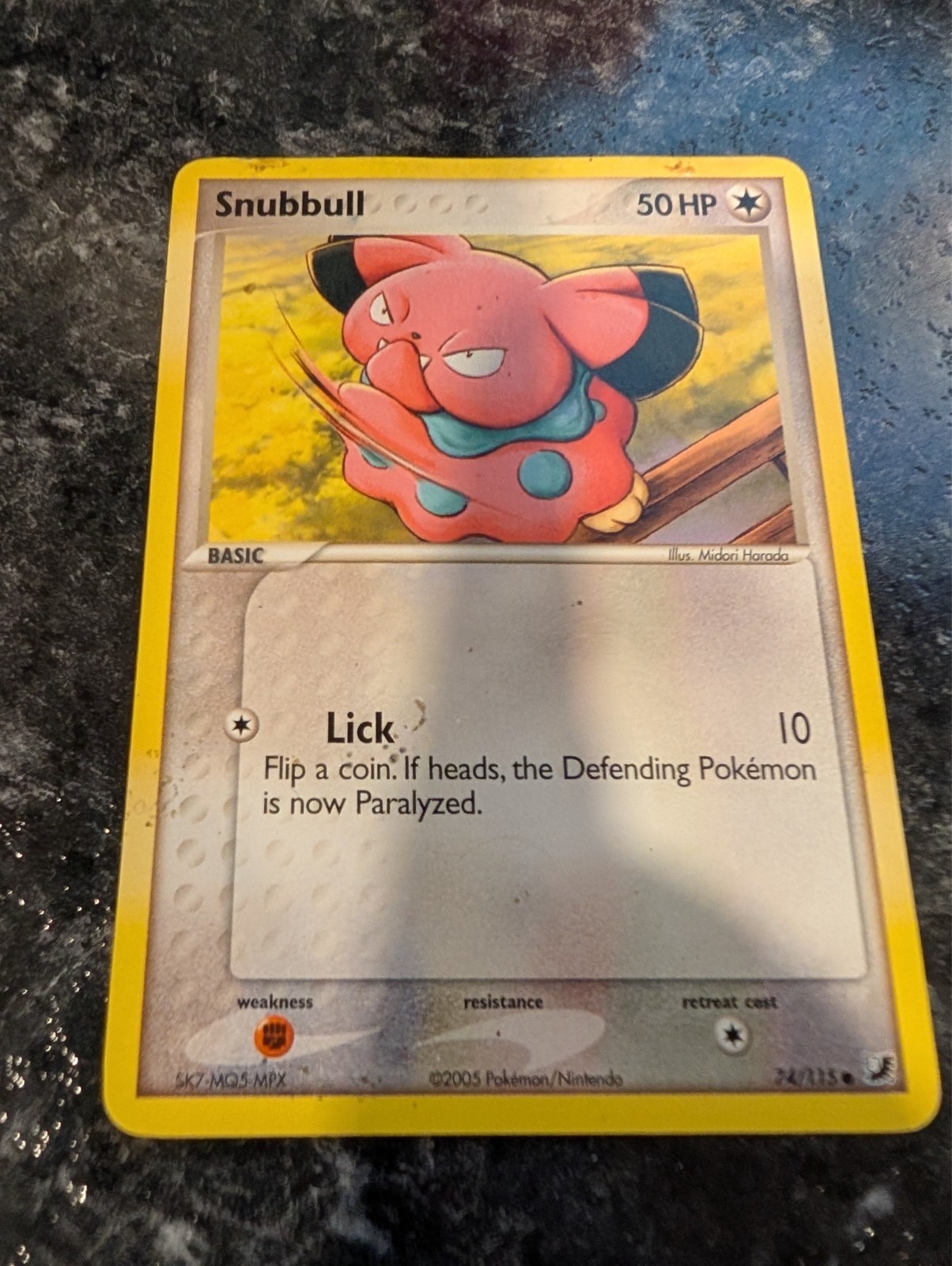 Snubbull 74/115 Unseen Forces - Pokemon Card