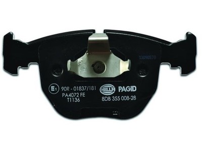 Front Pagid Low-Metallic Brake Pad Set fits BMW 740iL 1995-2001 42HZZDPW