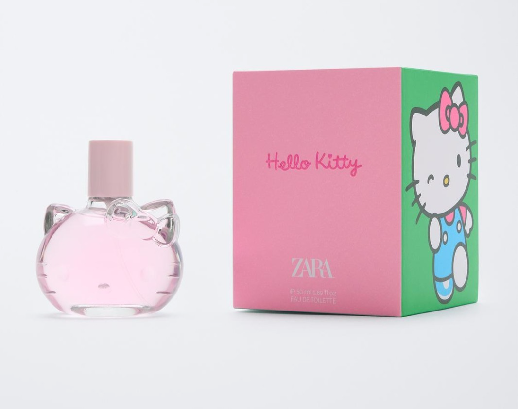 Zara HELLO KITTY Eau de Toilette Fragrance fl oz 50 ml