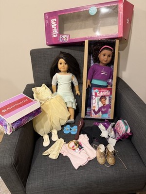 American Girl Lot: Two Dolls & Various Clothes and accessories 