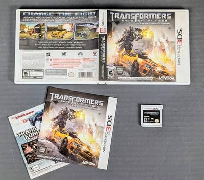 CIB Transformers: Dark of the Moon, Stealth Force Edition (Nintendo 3DS, 2011)