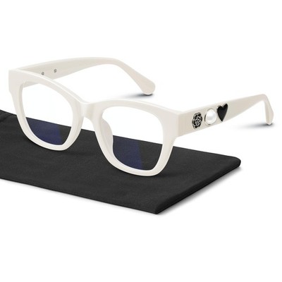 Blue Light Blocking Glasses For Woman Men, Oversize Blue Light Glasses for Wo...