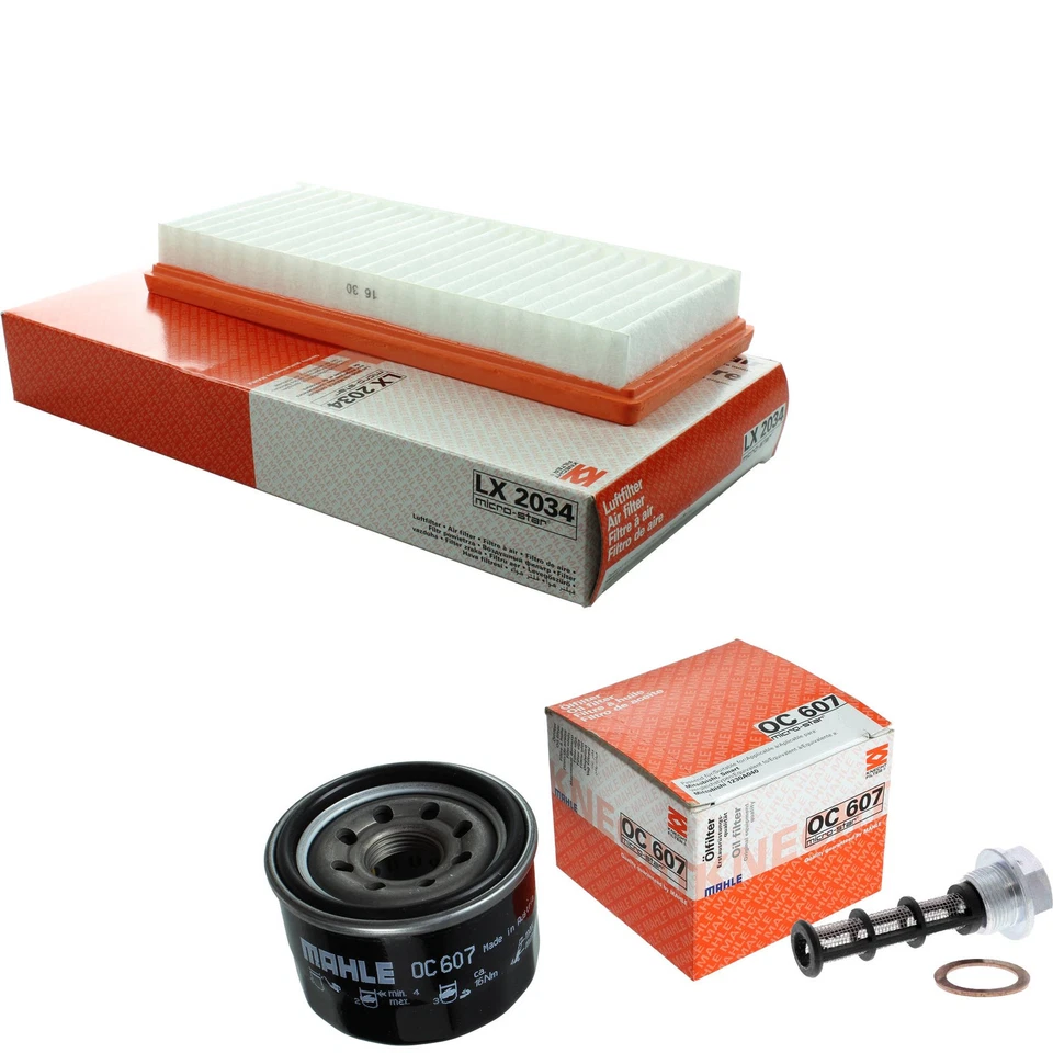 MAHLE Inspektionspaket Filterset für Smart Fortwo Cabrio 1.0