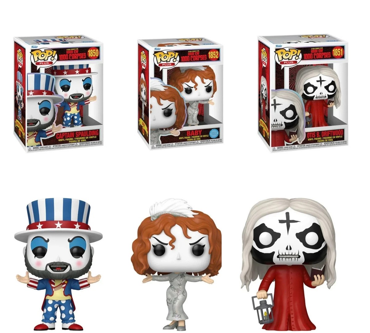 Funko Pop! House of 1000 Corpses Vinyl Figures Set of 3 Wave 1 | eBay