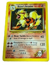 Blaine's Arcanine #1 Prices | Pokemon Gym Challenge | Pokemon Cards