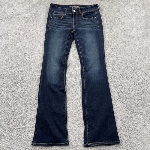 Jeans AMERICAN EAGLE Kick Boot Super Stretch - Taille 2 Femme - Bleu Denim | Occasion Excellent état