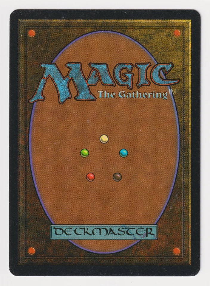 Gold Signed Uncle Istvan MP The Dark Artist Daniel Gelon 1994 MTG Magic Vintage! - Image 2 of 2