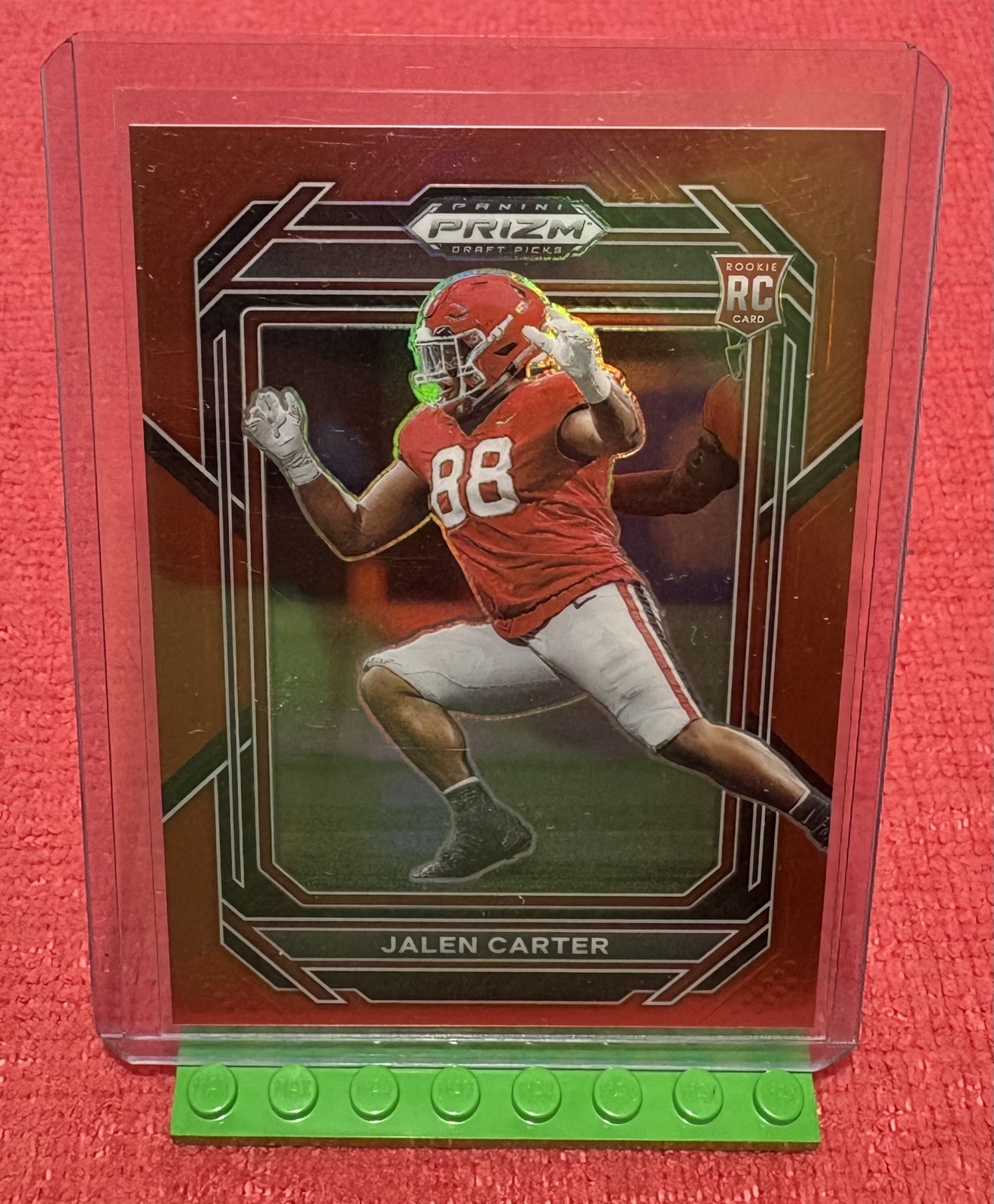 2023 Panini Prizm Draft Picks - Jalen Carter #163 Red Prizm /299 (RC)