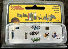 Woodland Scenics N Scale Bicycle Buddies- CLE...