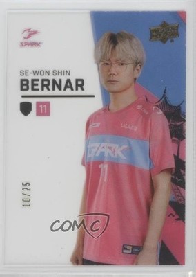 2023 Upper Deck Overwatch League Season 4 Infra-Sight Gold 10/25 Bernar 6kv
