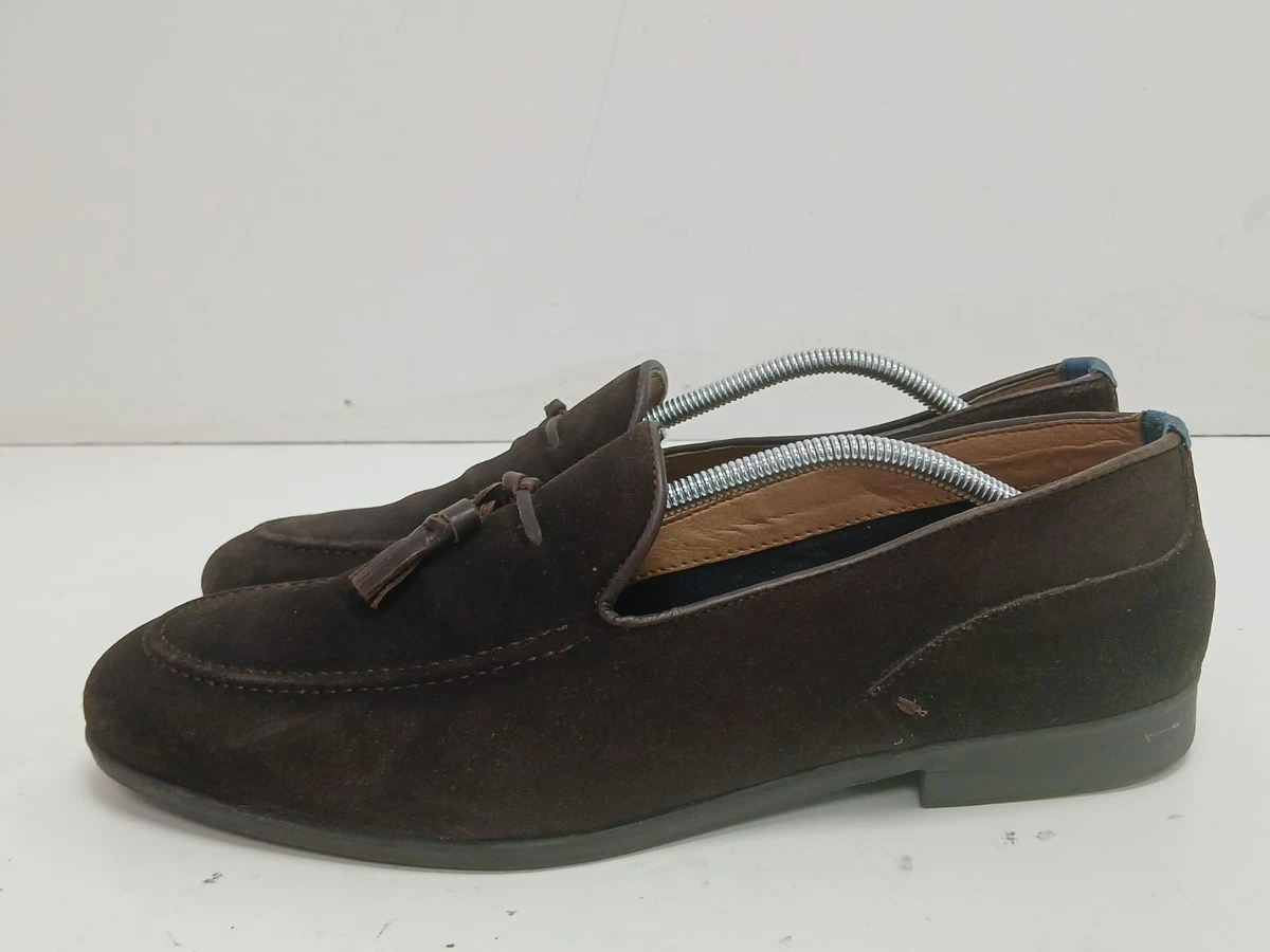 H by Hudson Mens brown loafers-  11 H by Hudson Bolton Men main image 4