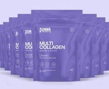 HALAL MULTI COLLAGEN 300gr SUNNA SUPPLEMENTS Multi Bovine Marine Protein Powder 