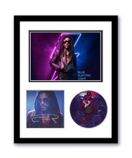 Lenny Kravitz Autographed 11x14 Custom Framed CD Photo Blue Electric Light ACOA
