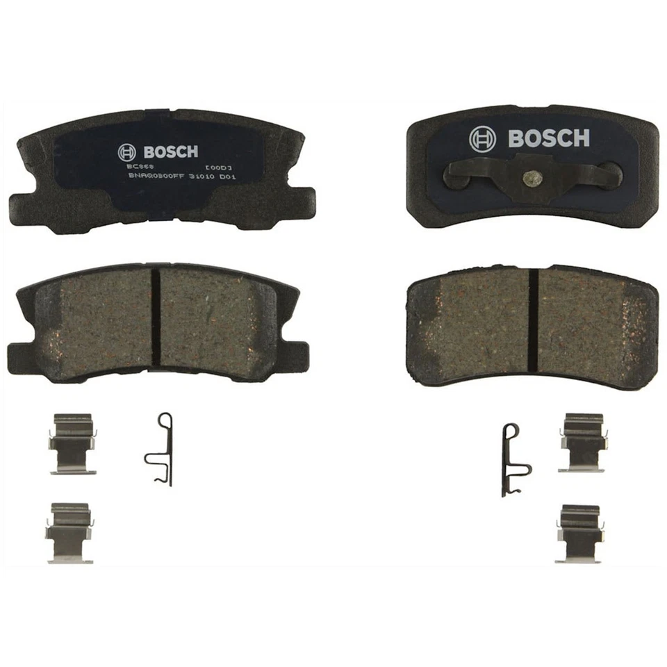 KIT-BS42624-220 Bosch Kits de discos de freno y pastillas Juego de 2 ruedas traseras para Jeep Patriot Foto 3 de 4