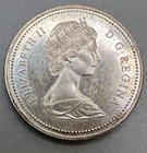 1873-1973 CANADA COMMEMORATIVE SILVER DOLLAR COIN - MOUNTIE 50% SILVER