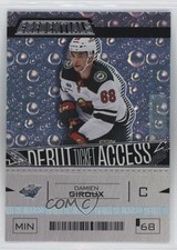 2023 Upper Deck Credentials Debut Ticket Access 24/999 Tier 1 Damien Giroux 18fy