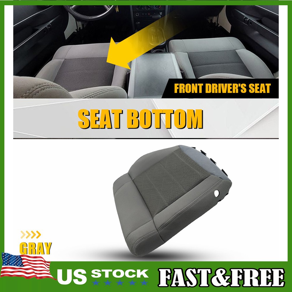 New For 2008 2009 2010 2011 2012 Jeep Wrangler Driver Bottom Cloth Seat Cover