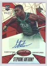 2015 Certified Signatures Mirror Red 64/99 Stephone Anthony #CS-SA Auto 0f8