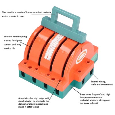 4P 100A Two-way Gate Knife King Dual-cast Gate Knife Switch Dual Power Switch Ga