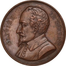 Frankreich, Medaille, Olivier de Serres, Société Libre d'Agriculture de