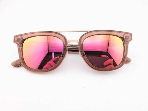 Maui Jim Sunglasses, Relaxation Mode MJ844-19B Translucent Pch, 49-22-145, Italy