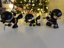 Fart Ninjas Collectible Figurines Set of 3 Motion Activated 