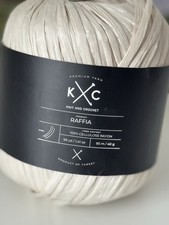 Premium Raffia Yarn- Knit And Crochet- Cream Color