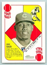 2015 Topps Heritage '51 Collection #21 Jorge Soler RC - Rookie Card Cub ID:29951. rookie card picture