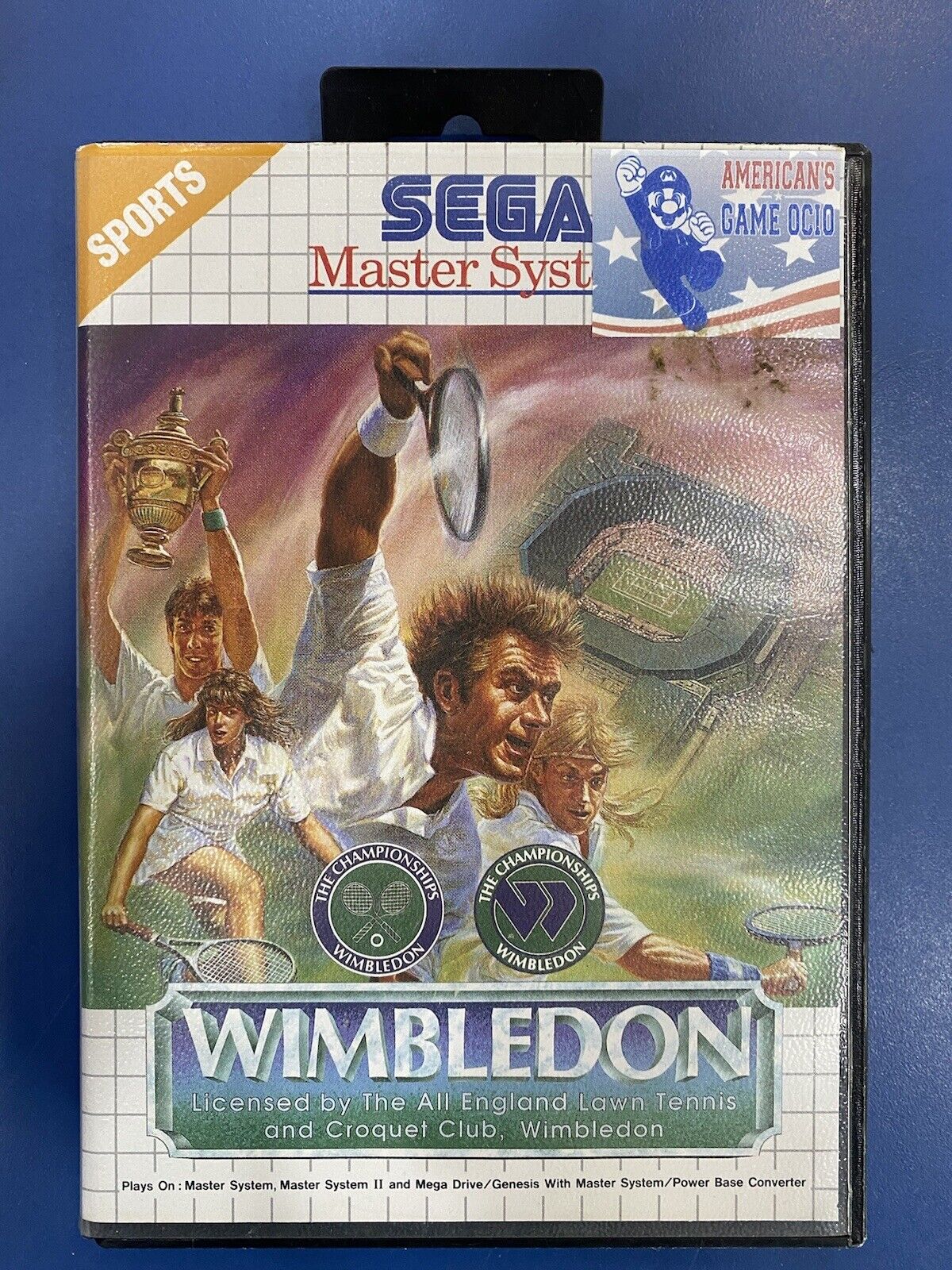 Wimbledon Juegos Retro Sega Master System