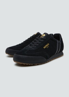 Patrick Rio Herren Rücken Gold Schnürschuhe Wildleder Leger Wandern Turnschuhe Terrasse Schuhe