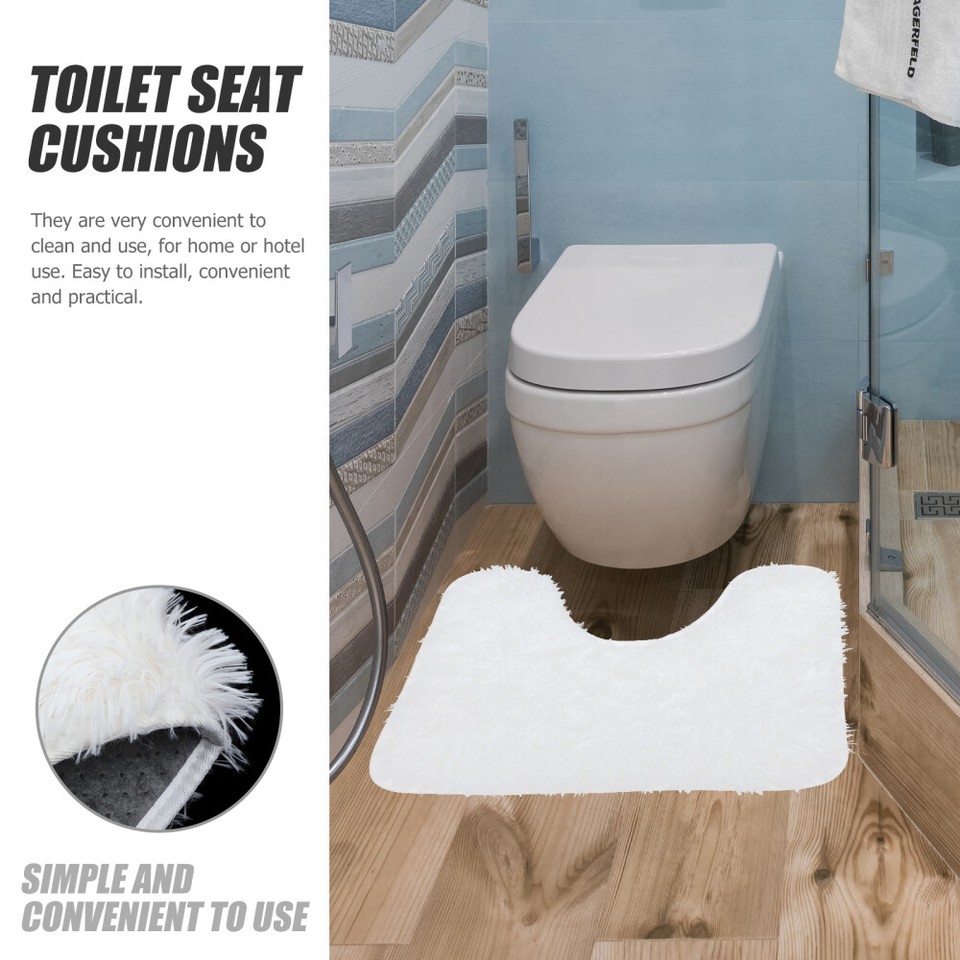 Carpet Dark Green Toilet Seat Cover Lid Covers for Bathroom eBay