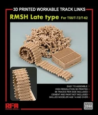 RYEFIELD MODEL RFM RM-2058 1/35 3D Print Workable Track RMSH Late For T55/62/72