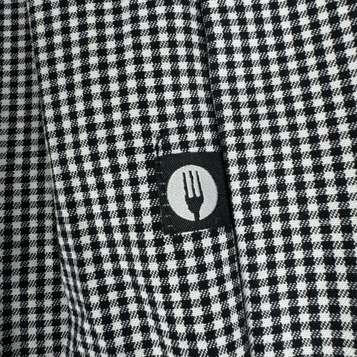 Chef Works Pants Women's Medium Black White Basic Check Drawstring Chef Wear NWT - 第 9/14 張圖片
