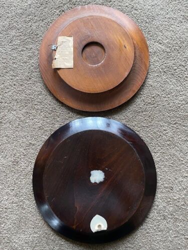 Vintage Hand-Carved Wooden Plates (Poland) -Spoldzielnia Rzemieslnicza Drzewiarz - Picture 2 of 5