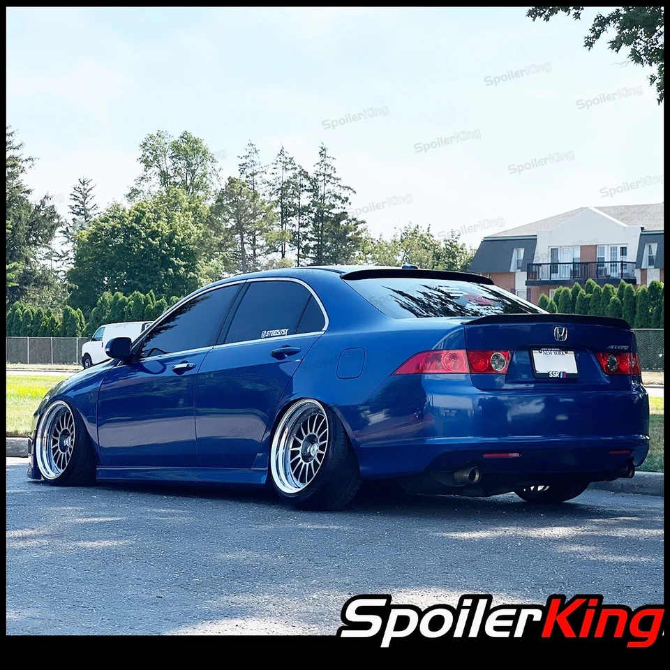 SpoilerKing alerón trasero maletero DUCKBILL 284P (se adapta a: Acura TSX 2004-2008 CL9) Foto 3 de 4