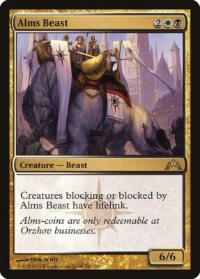 + Alms Beast near mint englisch Gatecrash Rare MtG Magic the Gathering +