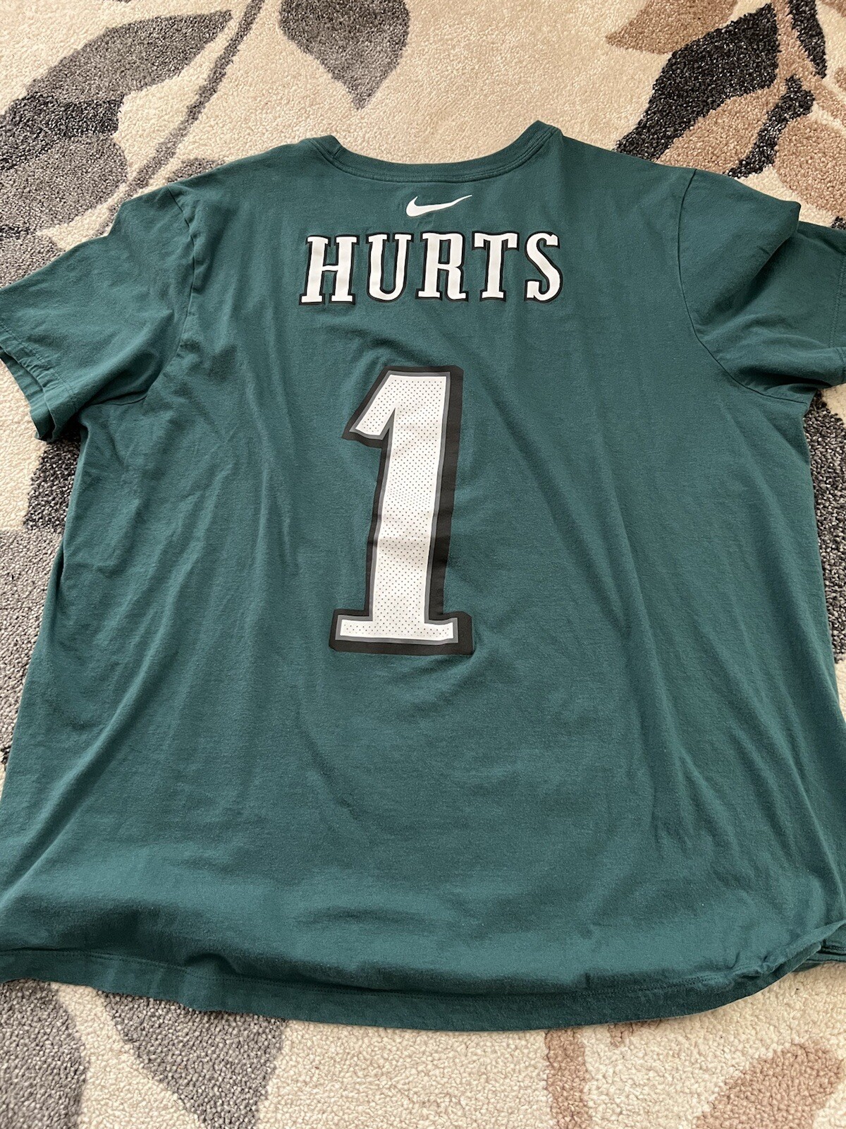 Jalen Hurts Philadelphia Eagles XXL 2XL shirt Nike eBay