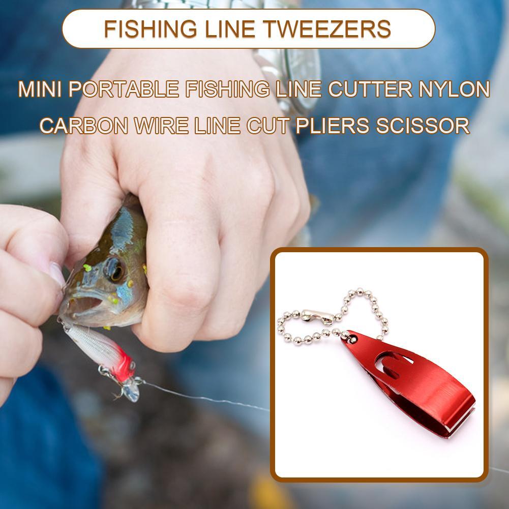 Fishing Line Pliers Fish Lure Hook Cutter Remover Scissor (JX102 Blue