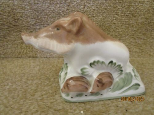 USSR Verbilki porcelain Figure - Wild Boar - Picture 1 of 6