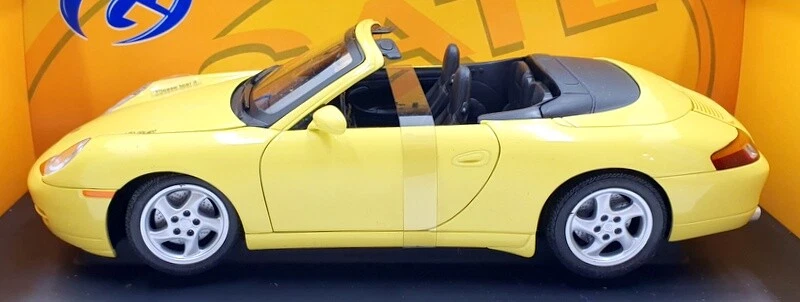 Gate 1/18 Scale Diecast 01054 - Porsche 966 Carrera Cabriolet - Yellow - Image 3 of 4