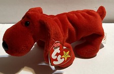Ty Beanie Baby Rover the Red Dog Toy