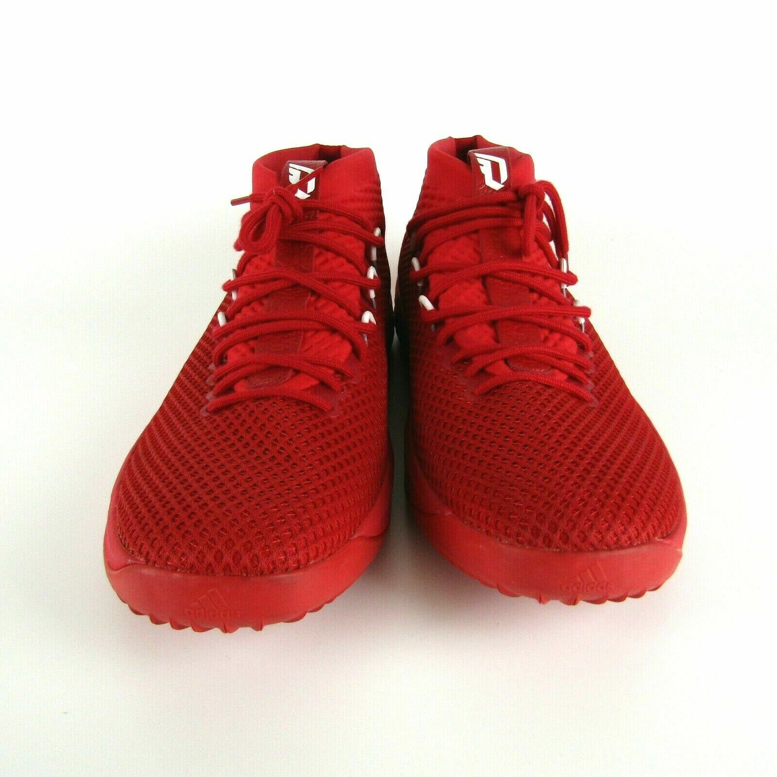 Adidas Dame 4 Basketball Shoes B76013 Lillard Scarlet Red White | eBay