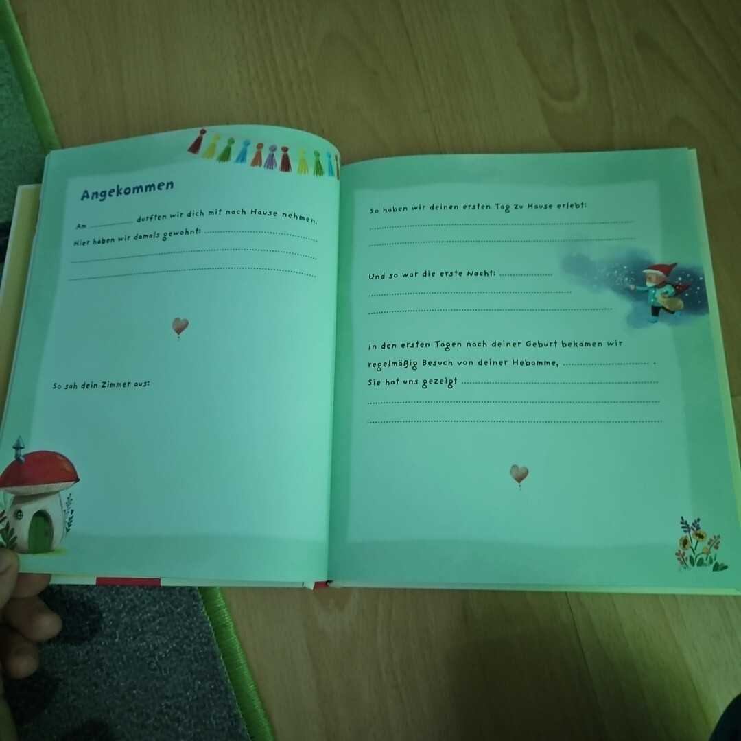 Thumbnail - Babyalbum Hurra, Ich Da 80 Seiten Zum Festhalten Der Schönsten Momente