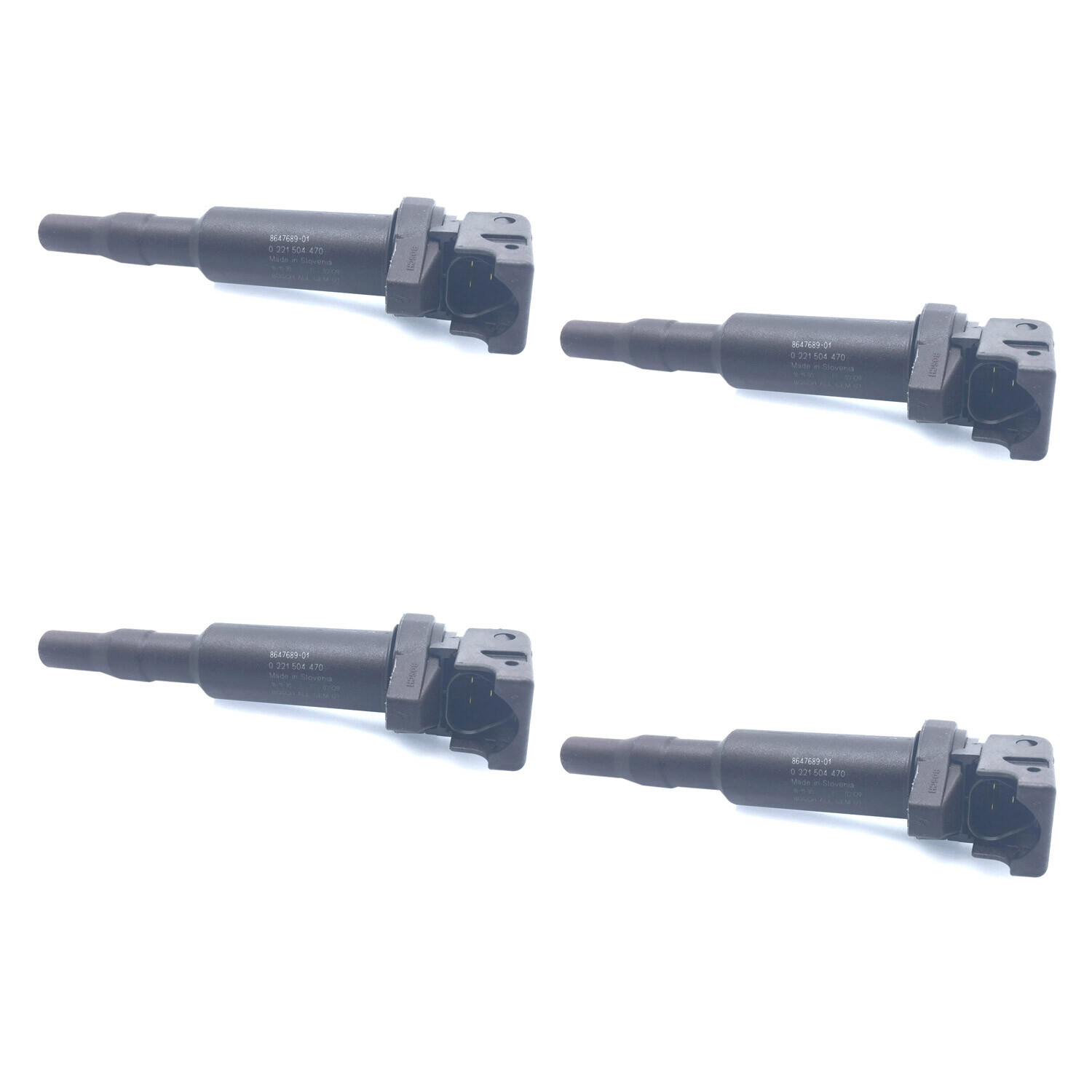 Set of 4 Updated Direct Ignition Coils BOSCH 12137594937 Mini Cooper