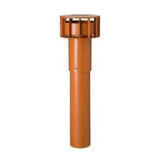 Ubbink Multivent Dachdurchf&uuml;hrung &Oslash; 131 mm terrakotta 270 m&sup3;/h - L&auml;nge 750 mm